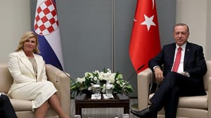 Cumhurbaşkanı Erdoğan, Hırvatistan Cumhurbaşkanı Kitaroviç ile görüştü