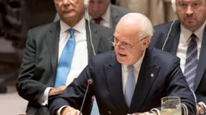 BM Suriye Özel Temsilcisi Staffan de Mistura görevi bırakıyor