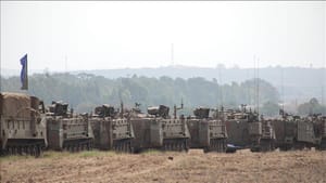 İsrail ordusundan Gazze sınırına büyük yığınak