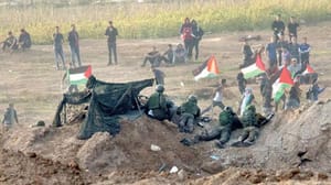 Gazze Şeridi’nde protesto gösterisi: 37 Filistinli yaralandı