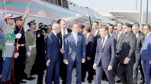 Afrika’nın ilk hızlı tren projesinin açılışını Fas Kralı ve Fransa Cumhurbaşkanı yaptı