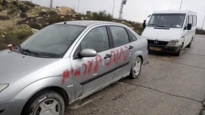 Yahudi yerleşimcilerden Batı Şeria’da ‘ırkçı saldırı’