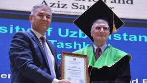 Nobel ödüllü bilim adamı Aziz Sancar’a Özbekistan’da fahri doktora