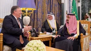 Kral Selman, Pompeo’yu kabul etti