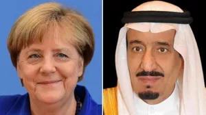 Merkel, Kral Selman ile telefonda görüştü