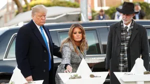 Trump’tan silahlı saldırı yapılan sinagoga taziye ziyareti