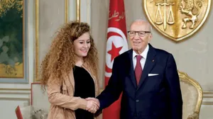 Filistinli aktivist Ahed Tamimi Tunus’ta